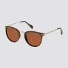 Hugo Polarized Eco-Green Sunglasses - Olive/Brown