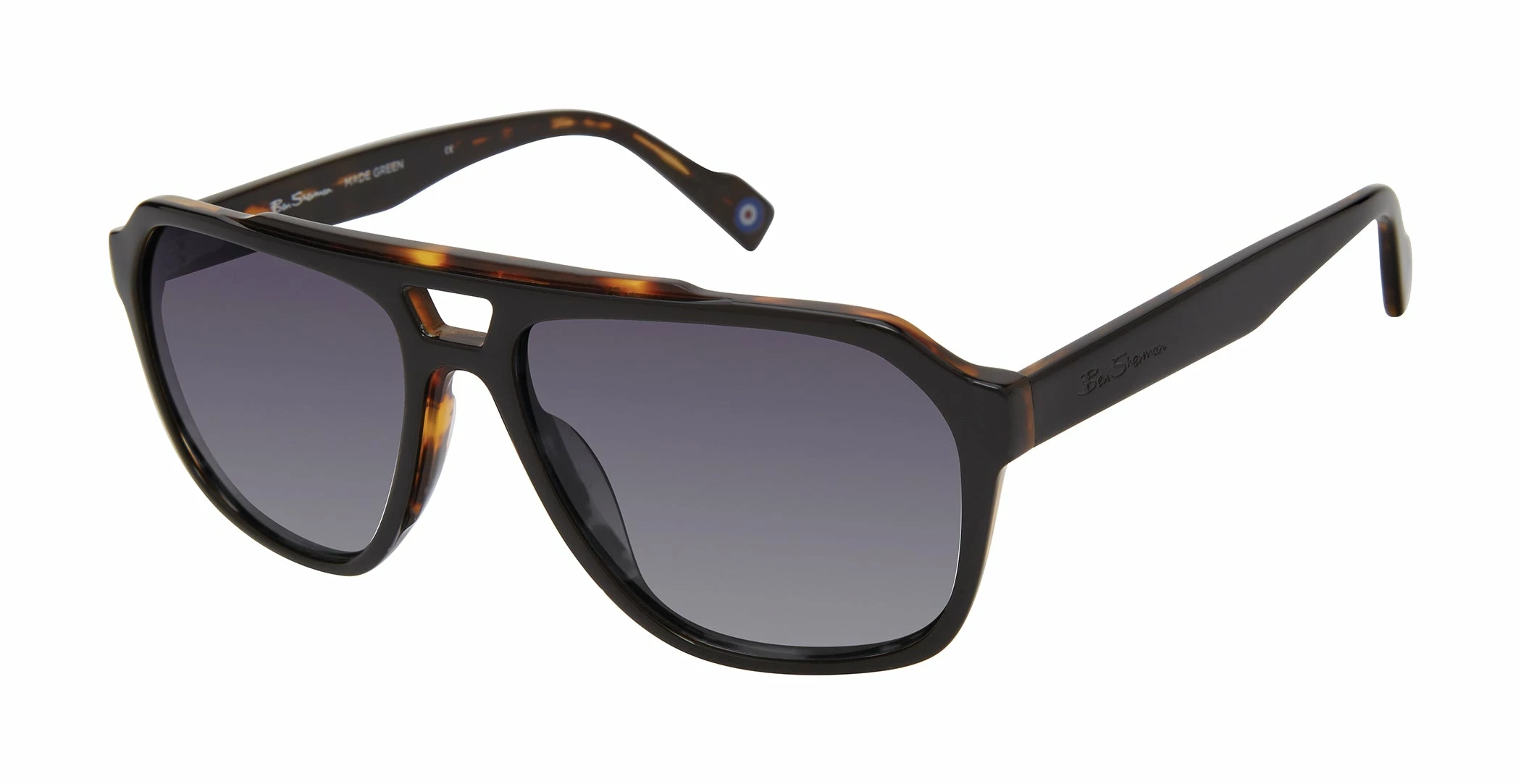 Manor Polarized Oversized Eco Sunglasses - Black Tortoise 2 Manor Polarized Oversized Eco Sunglasses - Black Tortoise - Image 2