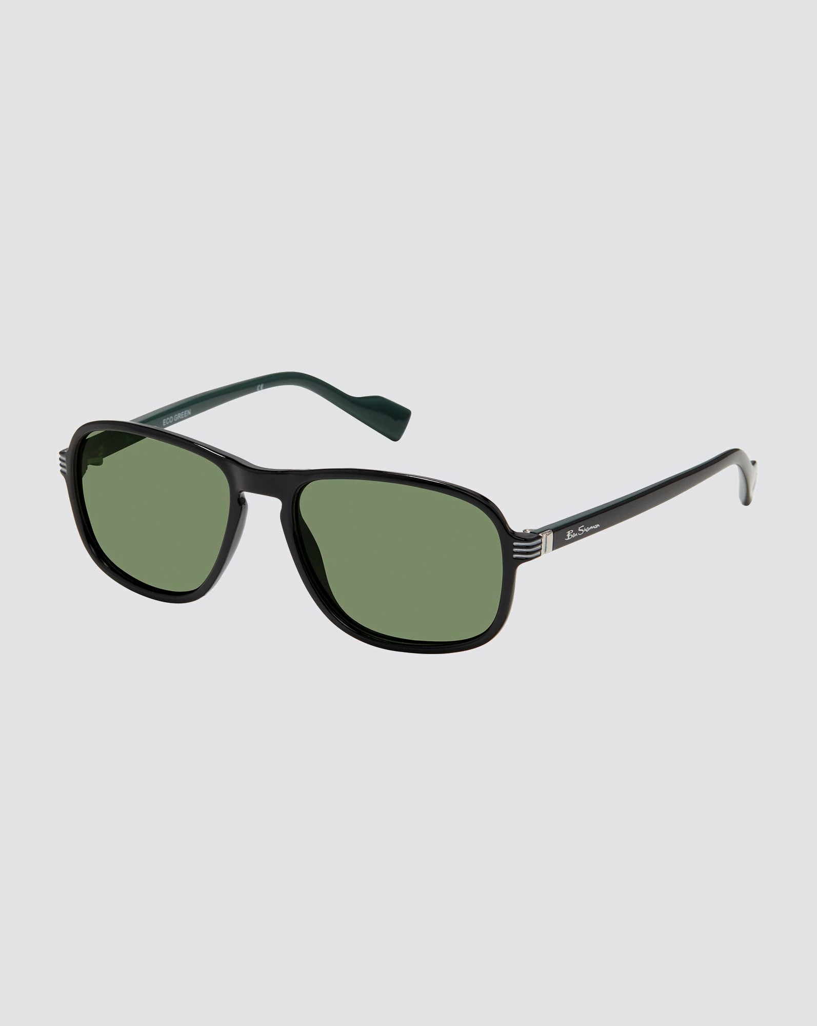 Max Polarized Eco-Green Sunglasses - Black 1 Max Polarized Eco-Green Sunglasses - Black