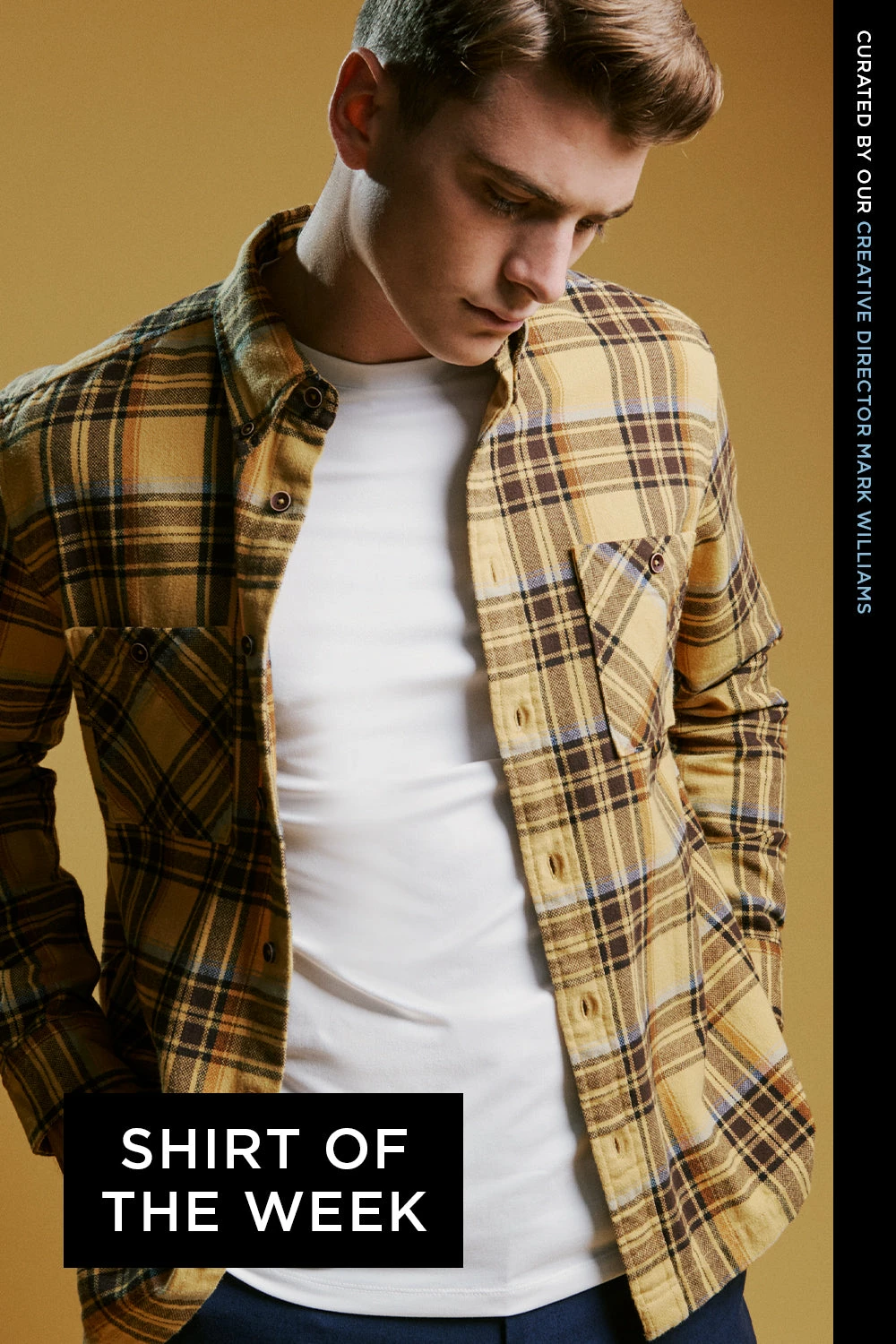 B By Ben Sherman Check Long-Sleeve Overshirt 6 B By Ben Sherman Check Long-Sleeve Overshirt - Image 6