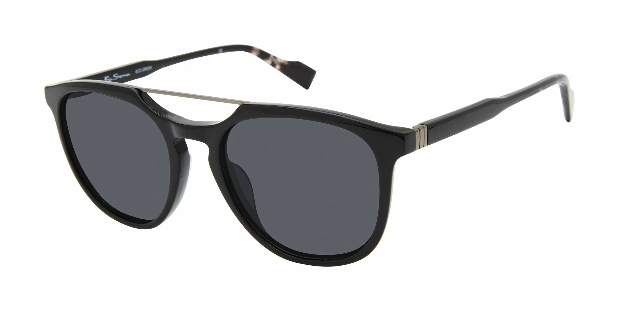 Queensway Polarized Eco Sunglasses - Black 2 Queensway Polarized Eco Sunglasses - Black - Image 2