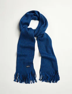 Men's Rochelle Knit Scarf - Navy Blazer/True Blue