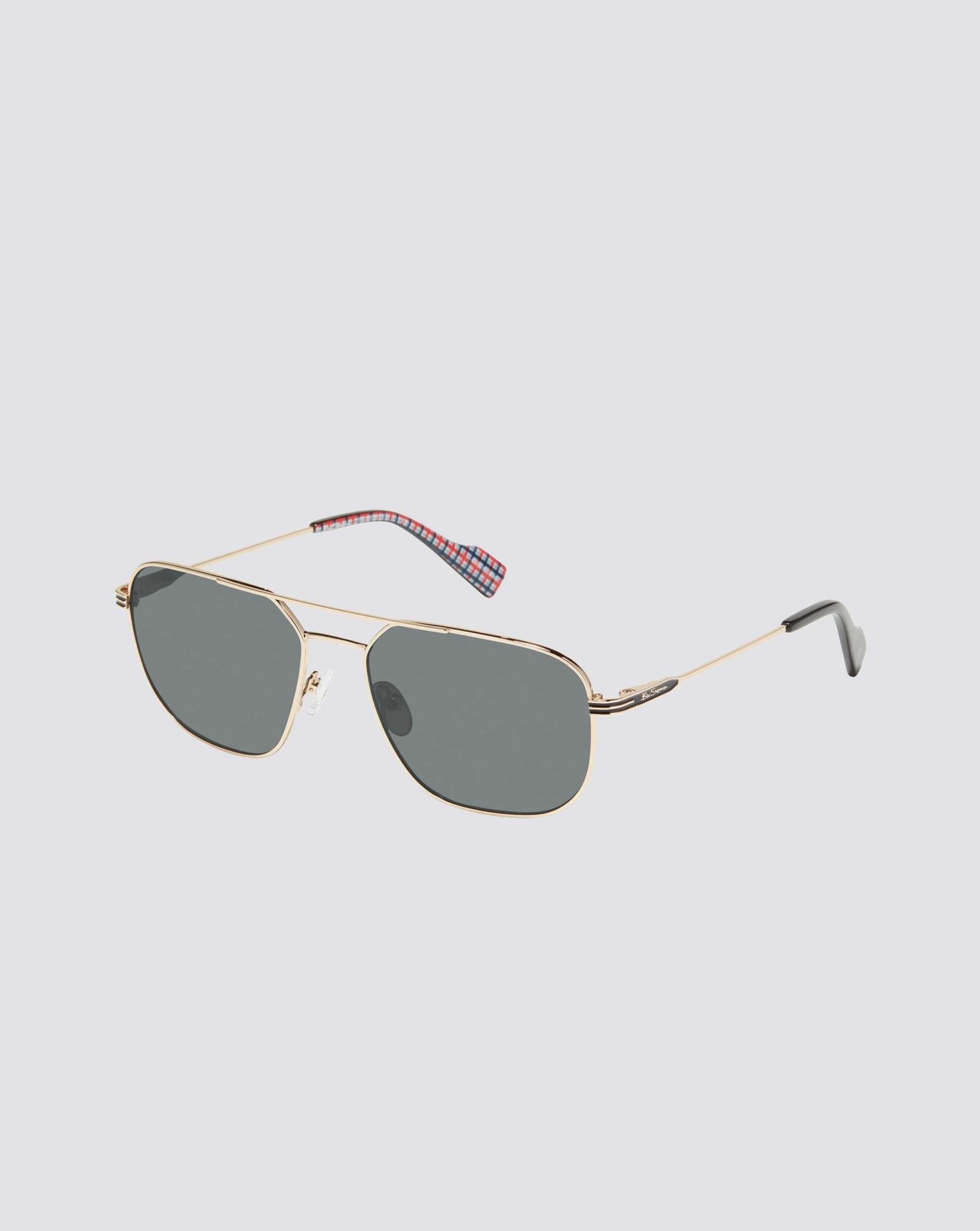 St. Johns Polarized Square Eco Sunglasses - Gold 1 St. Johns Polarized Square Eco Sunglasses - Gold