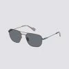 St. Johns Polarized Square Eco Sunglasses - Dark Grey