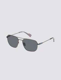 St. Johns Polarized Square Eco Sunglasses - Dark Grey