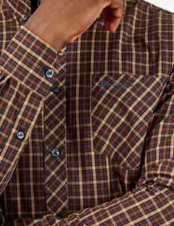 Signature Long-Sleeve House Check Shirt 11 Signature Long-Sleeve House Check Shirt -clothing Shop BS 0059143 035 G