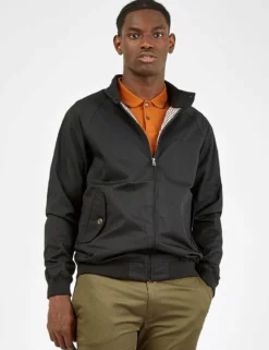 Signature Harrington Jacket - Black 10 Signature Harrington Jacket - Black -clothing Shop BS 0059148 290 B