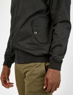 Signature Harrington Jacket - Black 13 Signature Harrington Jacket - Black -clothing Shop BS 0059148 290 G