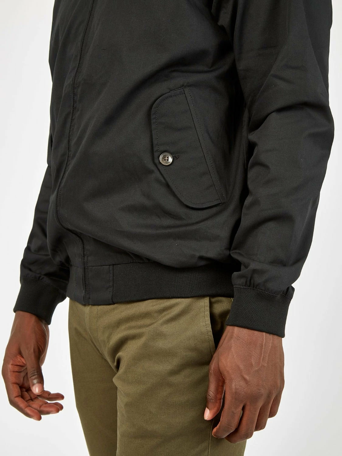 Signature Harrington Jacket - Black 6 Signature Harrington Jacket - Black - Image 6