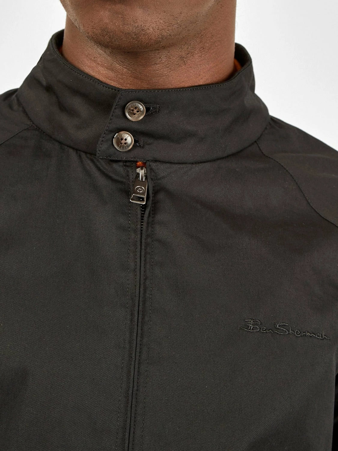 Signature Harrington Jacket - Black 5 Signature Harrington Jacket - Black - Image 5