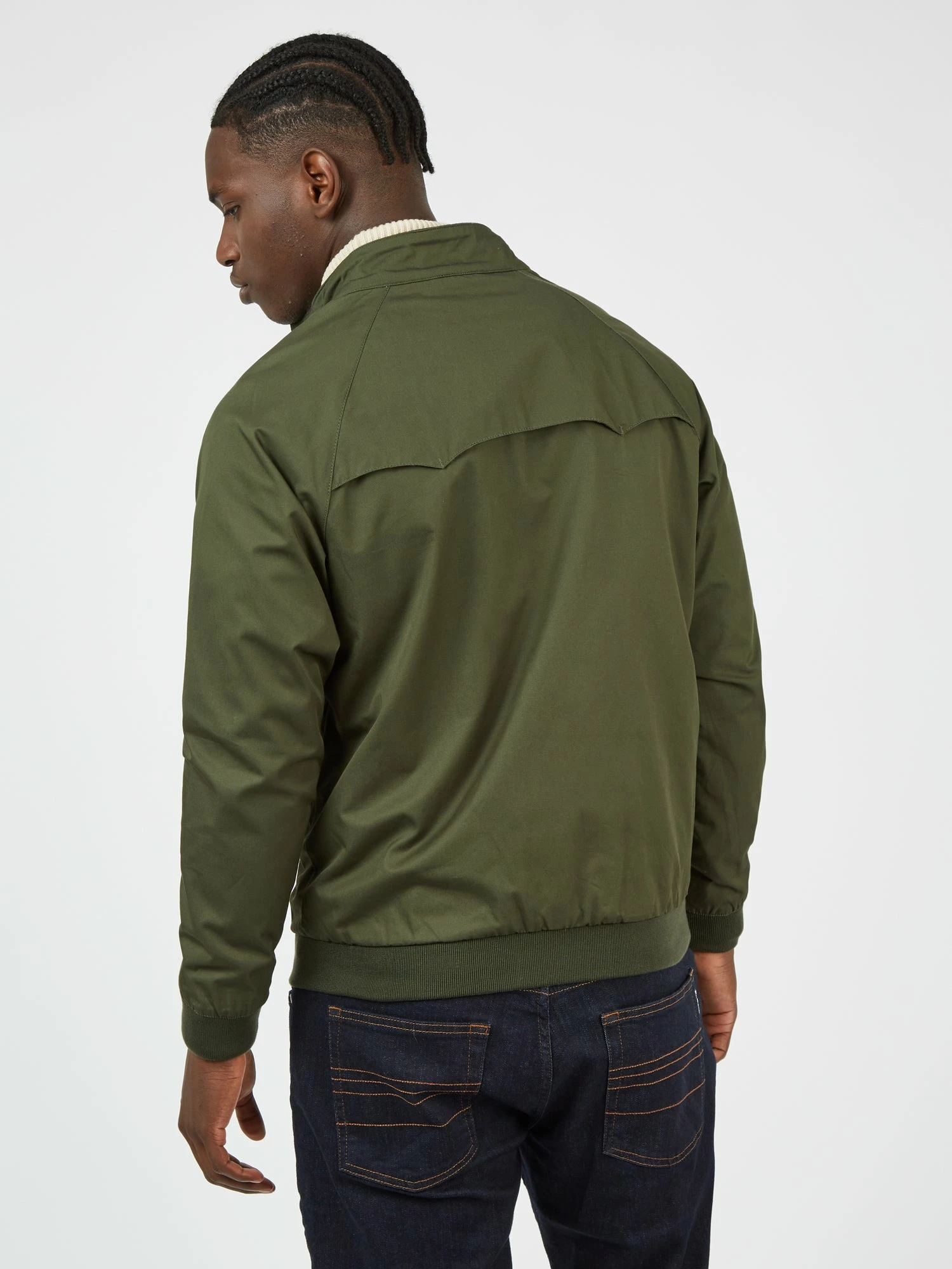 Signature Harrington Jacket - Deep Jungle 2 Signature Harrington Jacket - Deep Jungle - Image 2