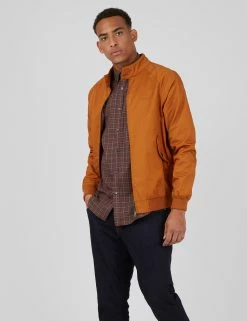 Signature Harrington Jacket - Gold Metal -clothing Shop BS 0059148 900 B