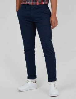 Signature Skinny Stretch Chino Pant - Dark Navy
