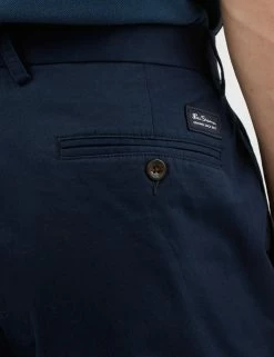 Signature Skinny Stretch Chino Pant - Dark Navy -clothing Shop BS 0065089 025 E
