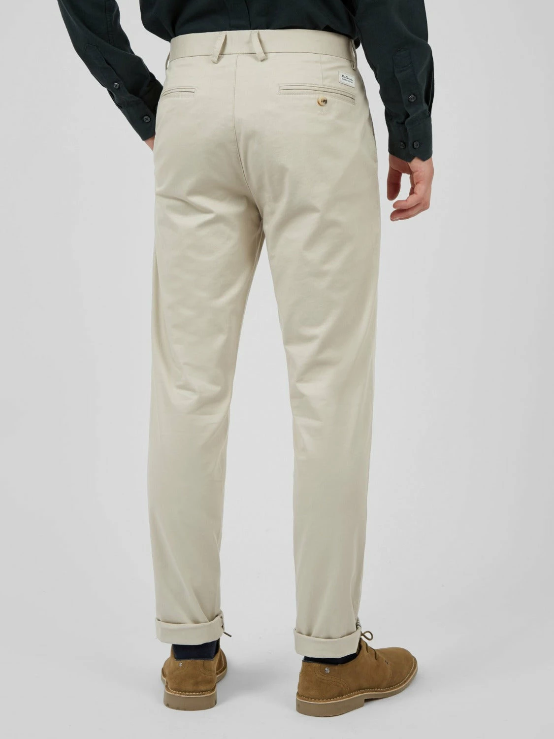 Signature Skinny Stretch Chino Pant - Putty 3 Signature Skinny Stretch Chino Pant - Putty - Image 3