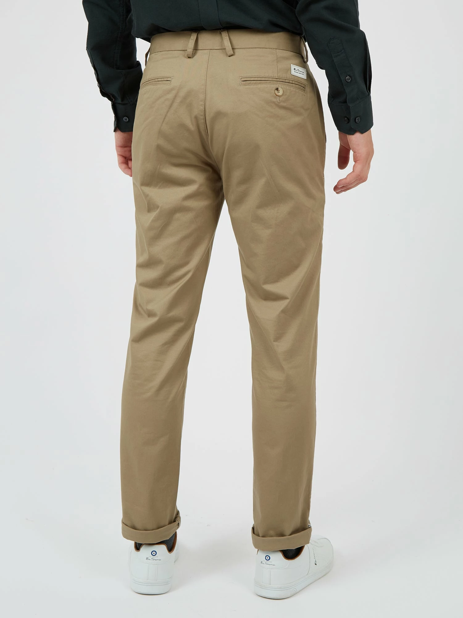 Signature Skinny Stretch Chino Pant - Stone 2 Signature Skinny Stretch Chino Pant - Stone - Image 2
