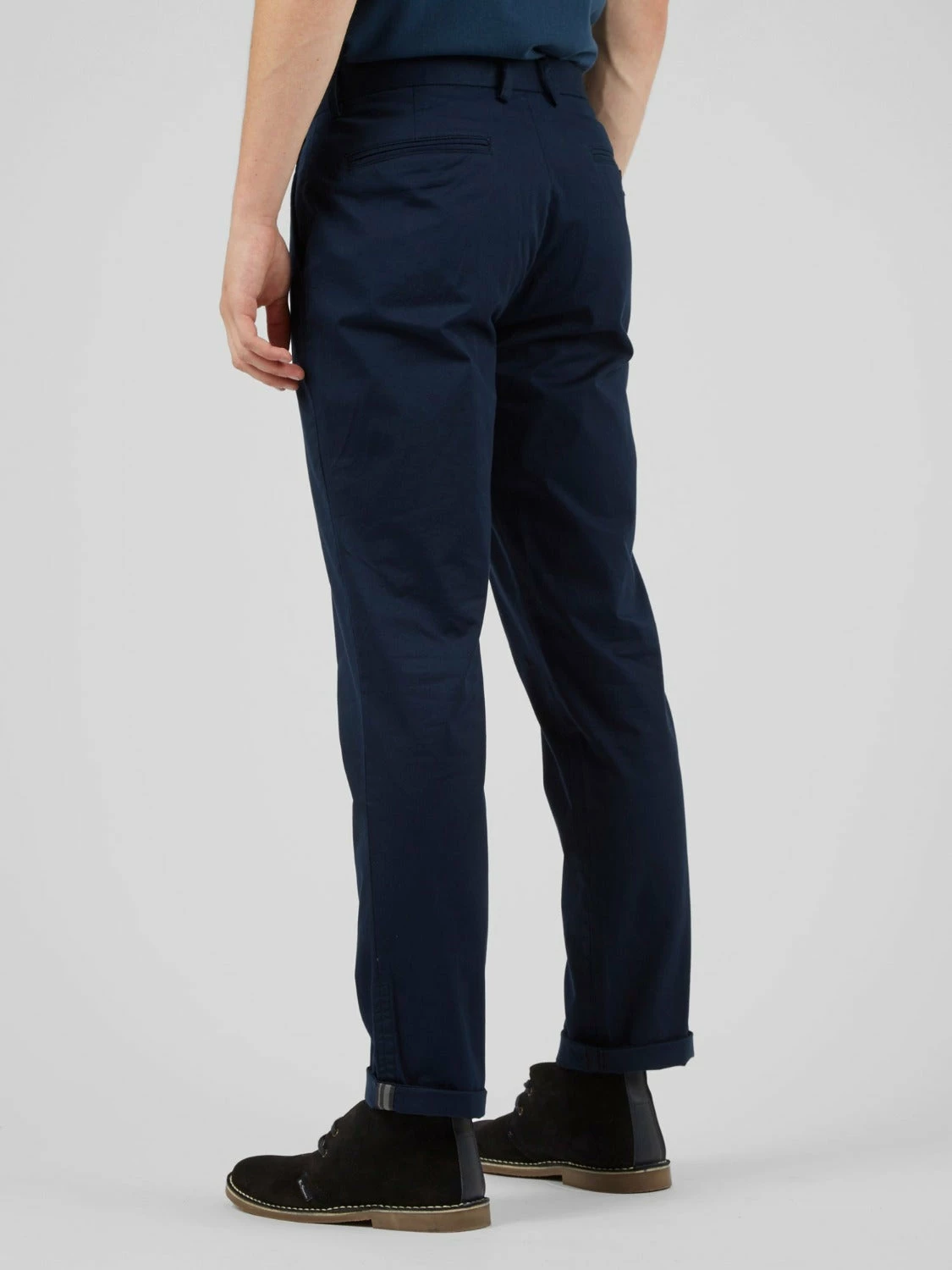 Signature Slim Stretch Chino Pant - Dark Navy 2 Signature Slim Stretch Chino Pant - Dark Navy - Image 2