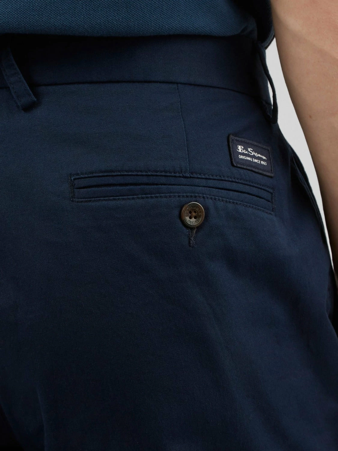 Signature Slim Stretch Chino Pant - Dark Navy 4 Signature Slim Stretch Chino Pant - Dark Navy - Image 4