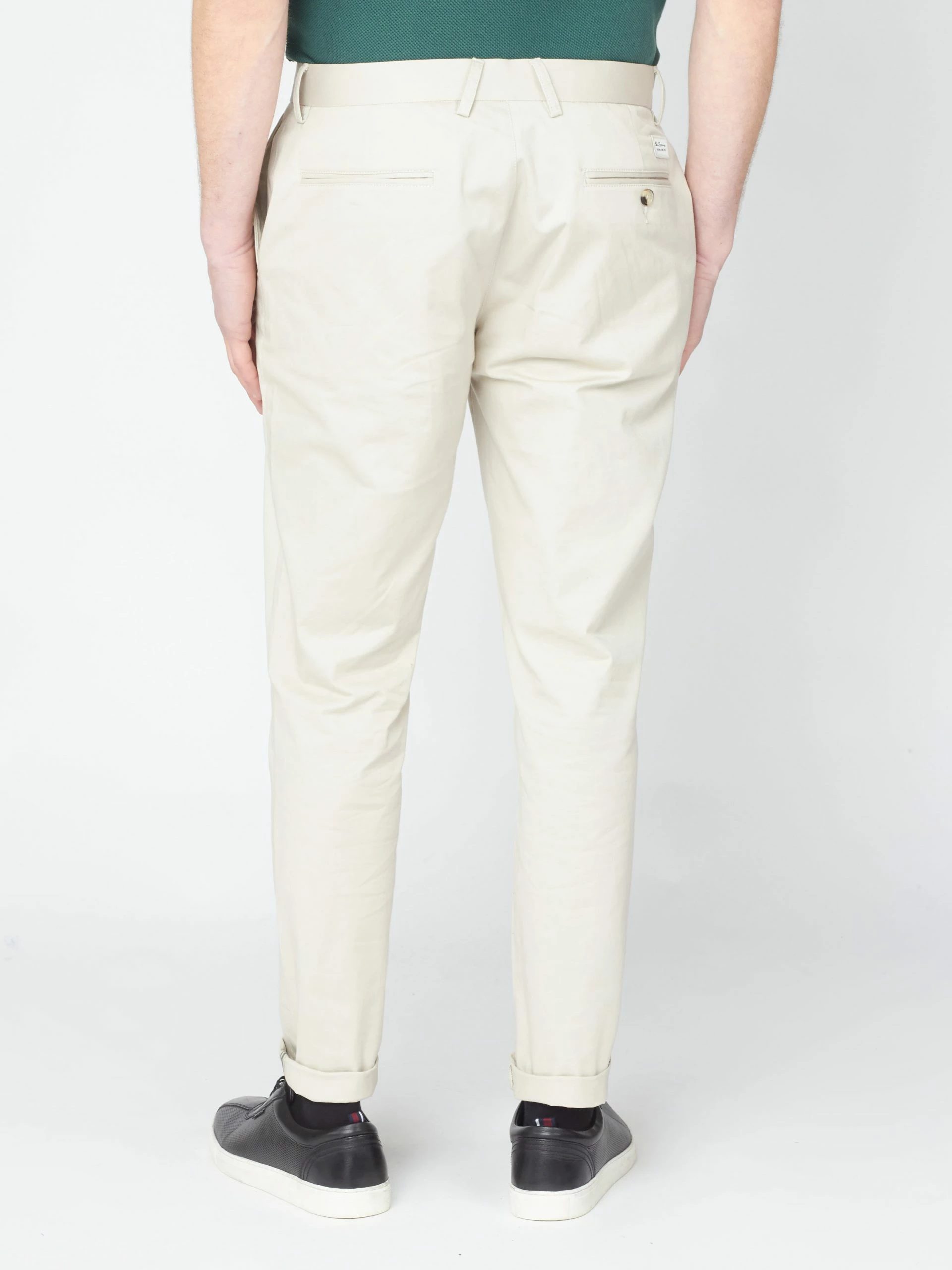 Signature Slim Stretch Chino Pant - Putty 2 Signature Slim Stretch Chino Pant - Putty - Image 2
