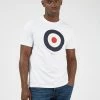 Signature Organic Target Graphic Tee - White