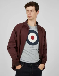 Signature Organic Target Graphic Tee - Grey -clothing Shop BS 0065093 250 B