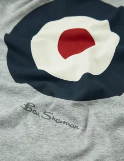 Signature Organic Target Graphic Tee - Grey -clothing Shop BS 0065093 250 F