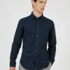 Signature Organic Long-Sleeve Oxford Shirt - Dark Navy