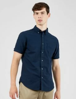 Short-Sleeve Signature Oxford Shirt 7 Short-Sleeve Signature Oxford Shirt -clothing Shop BS 0065095 025 A NOTAB