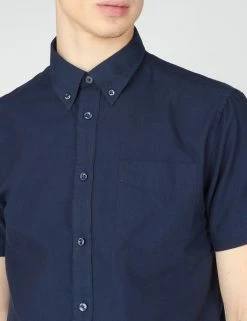Short-Sleeve Signature Oxford Shirt 8 Short-Sleeve Signature Oxford Shirt -clothing Shop BS 0065095 025 C NOTAB