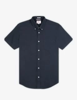 Short-Sleeve Signature Oxford Shirt 9 Short-Sleeve Signature Oxford Shirt -clothing Shop BS 0065095 025 D NOTAB