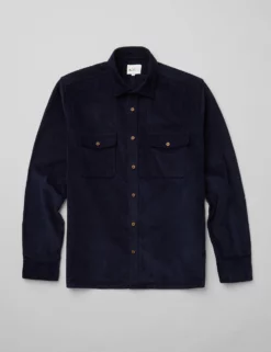 Long-Sleeve Mid-Wale Corduroy Shirt - Marine 11 Long-Sleeve Mid-Wale Corduroy Shirt - Marine -clothing Shop BS 0065413 035 D