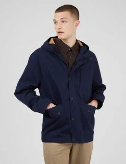 Hooded Anorak Jacket - Marine