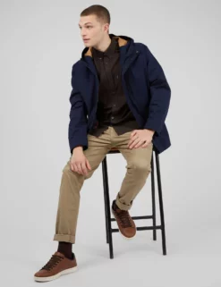 Hooded Anorak Jacket - Marine 13 Hooded Anorak Jacket - Marine -clothing Shop BS 0065685 035 B