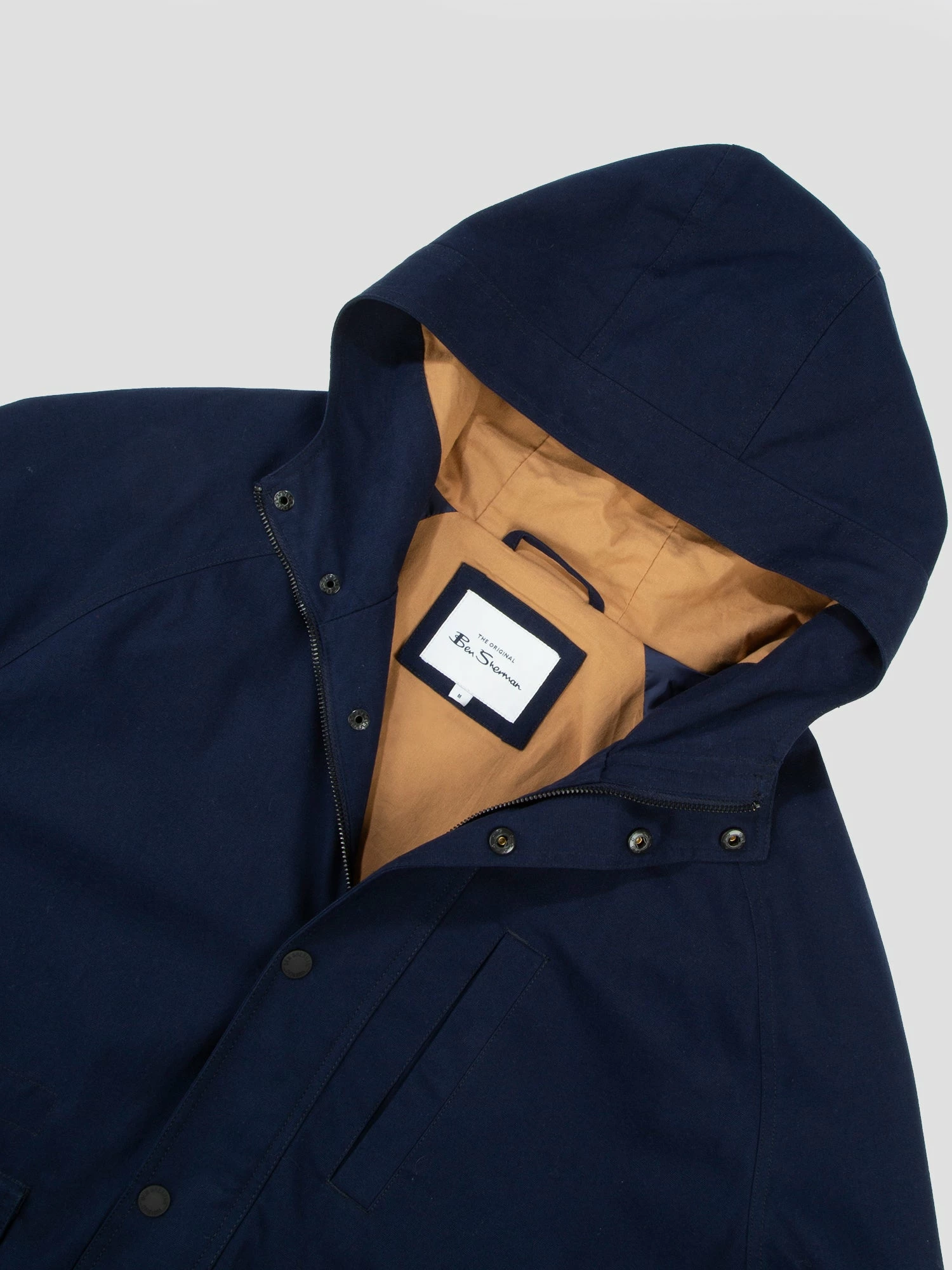 Hooded Anorak Jacket - Marine 8 Hooded Anorak Jacket - Marine - Image 8