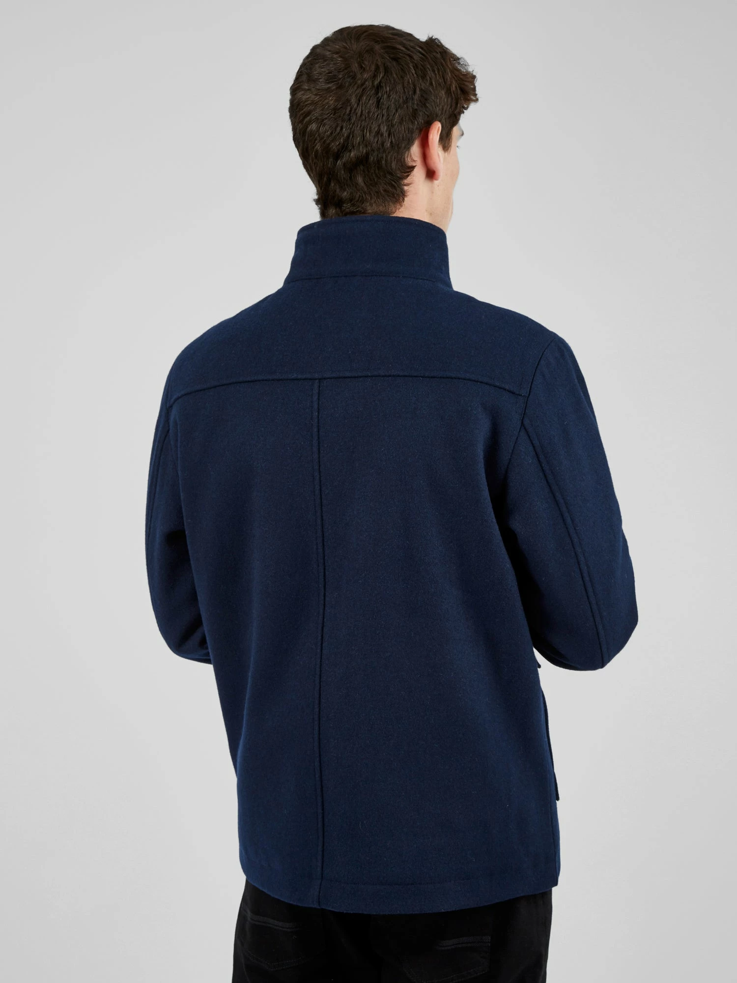 Smart Wool Jacket - Midnight 2 Smart Wool Jacket - Midnight - Image 2