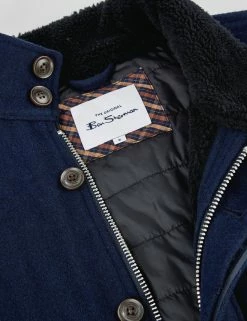 Smart Wool Jacket - Midnight 11 Smart Wool Jacket - Midnight -clothing Shop BS 0065696 036 E
