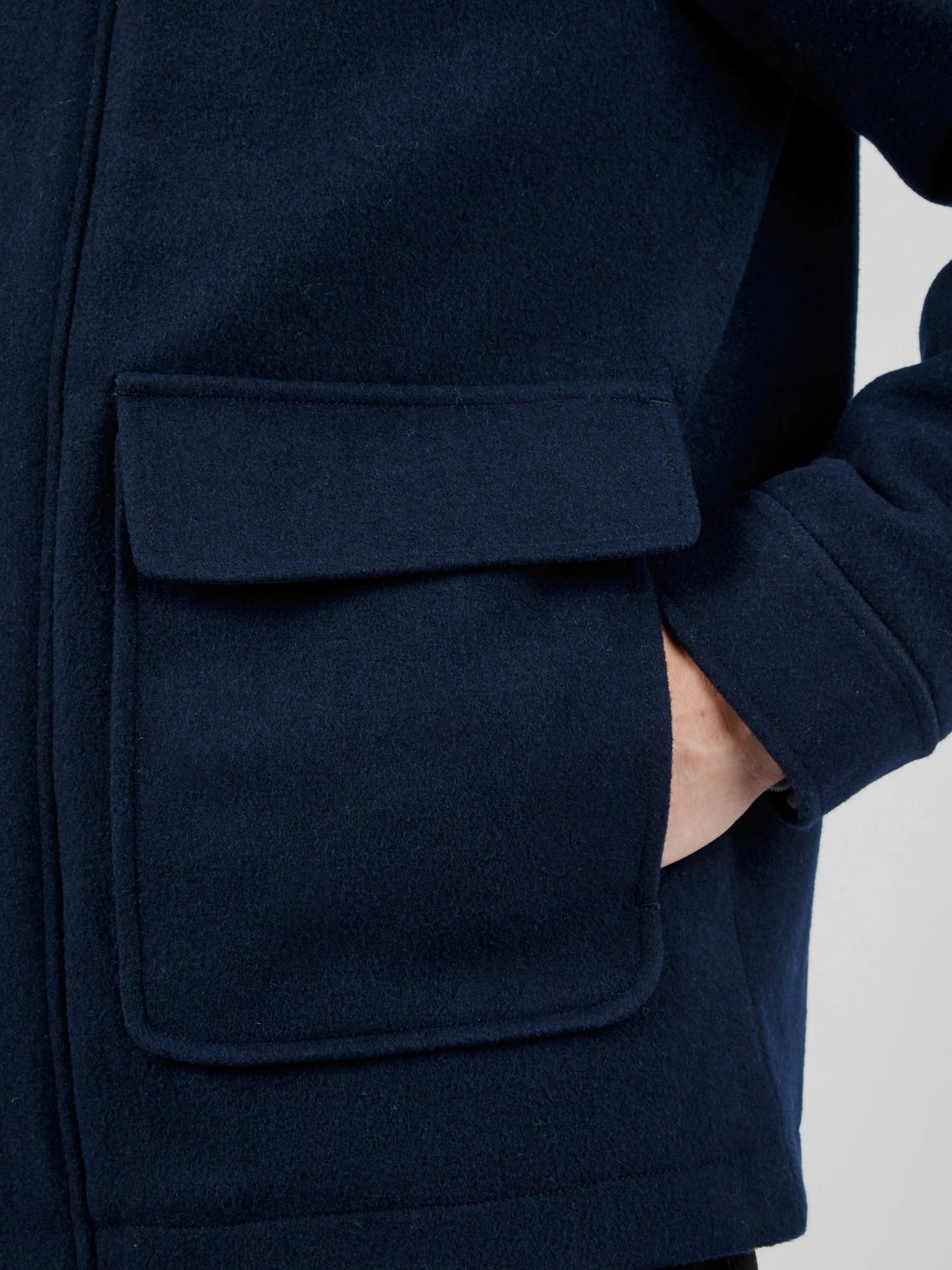 Smart Wool Jacket - Midnight 4 Smart Wool Jacket - Midnight - Image 4