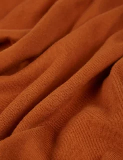 Signature Organic Knit Roll-Neck Sweater - Caramel 10 Signature Organic Knit Roll-Neck Sweater - Caramel -clothing Shop BS 0066143 371 F