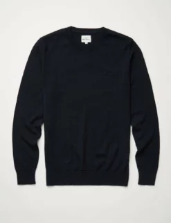 Signature Knit Crewneck Sweater - Navy -clothing Shop BS 0066549 025 D