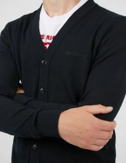 Signature Merino Cardigan Sweater - Black -clothing Shop BS 0066550 290 G scaled