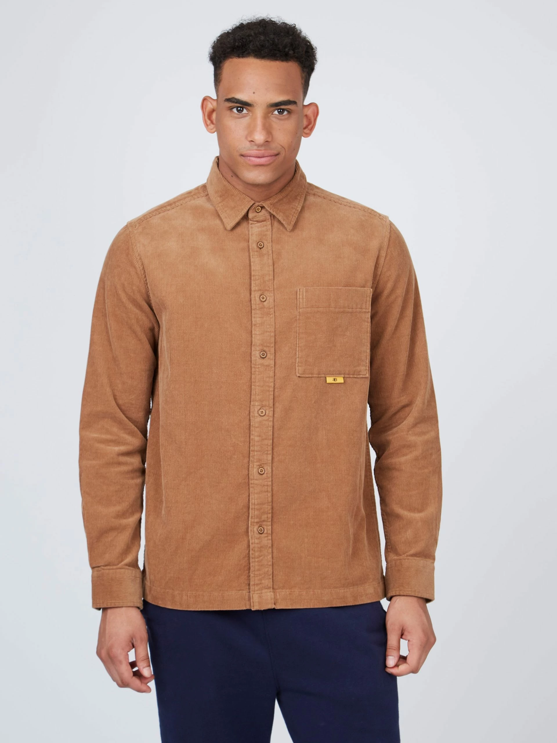 B By Ben Sherman Corduroy Overshirt - Light Brown 4 B By Ben Sherman Corduroy Overshirt - Light Brown - Image 4