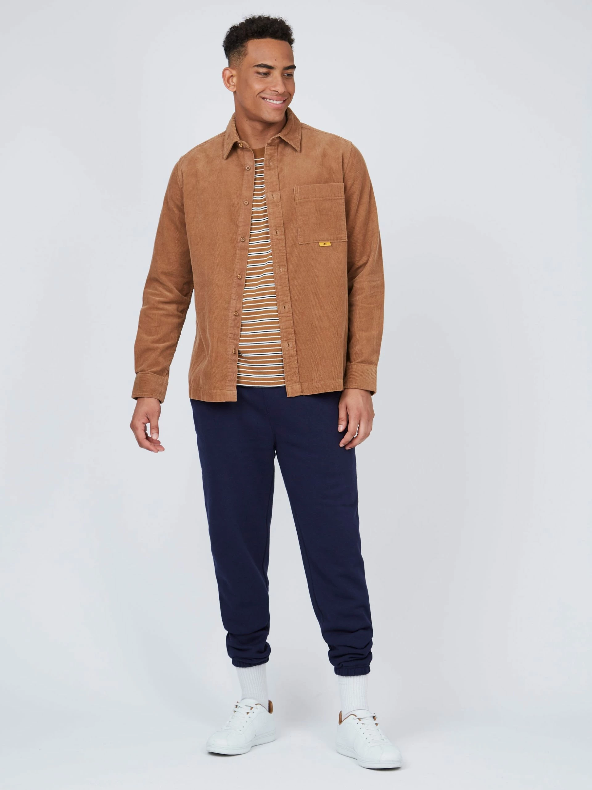 B By Ben Sherman Corduroy Overshirt - Light Brown 6 B By Ben Sherman Corduroy Overshirt - Light Brown - Image 6