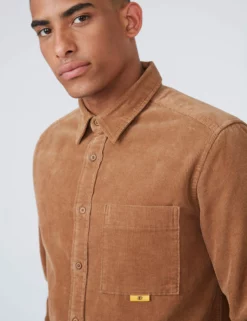 B By Ben Sherman Corduroy Overshirt - Light Brown 12 B By Ben Sherman Corduroy Overshirt - Light Brown -clothing Shop BS 0068103 352 F scaled