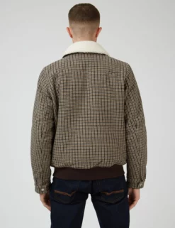 Heritage Check Wool Blend Jacket 17 Heritage Check Wool Blend Jacket -clothing Shop BS 0068604 310 C scaled