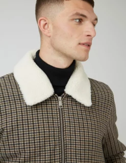 Heritage Check Wool Blend Jacket 15 Heritage Check Wool Blend Jacket -clothing Shop BS 0068604 310 E scaled