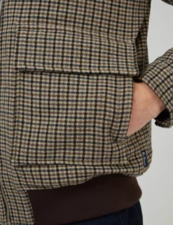 Heritage Check Wool Blend Jacket 18 Heritage Check Wool Blend Jacket -clothing Shop BS 0068604 310 F scaled