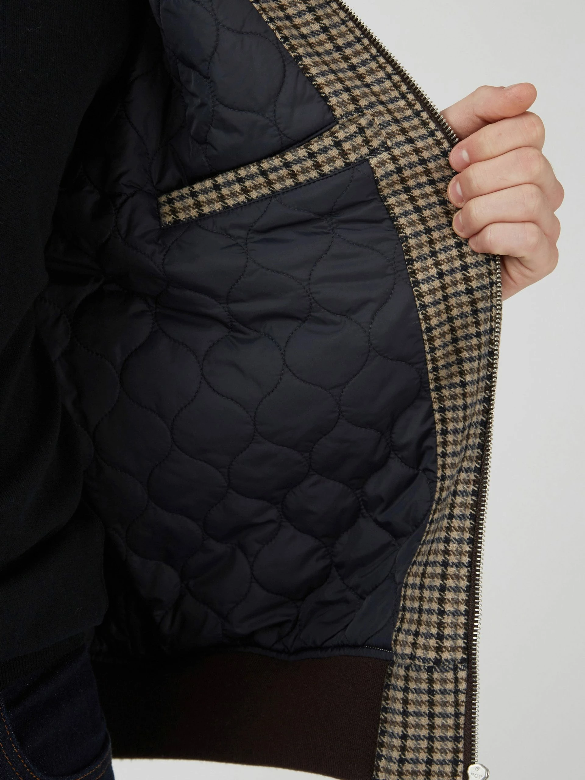 Heritage Check Wool Blend Jacket 10 Heritage Check Wool Blend Jacket - Image 10