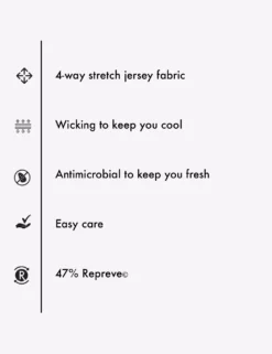 Performance Stretch Marl T-Shirt - Grey Heather -clothing Shop BS HIM Icon Banners Tee 1cd30be0 f5c6 404e bd1b c71bf421fbf7