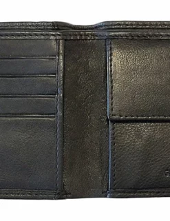 Cooke Bill Fold Leather Wallet - Black -clothing Shop COOKE 20Bill 20Fold 20 20Black 20 20Internal oheasx