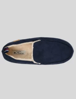 Casa Cartegena Men's Moccasin Slipper - Navy -clothing Shop F5 SL345 BS Navy 5 1000x1400 95aec4e4 1506 4a51 9023 c65198386b00